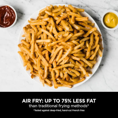 Ninja Foodi FlexDrawer Air Fryer, Dual Zone with Removable Divider, Large 10.4L Drawer, 7-in-1, Air-Fryer, Air Fry, Roast, Bake, Crisp, Non-Stick Dishwasher Safe Parts, Black and Copper, AF500UKCP