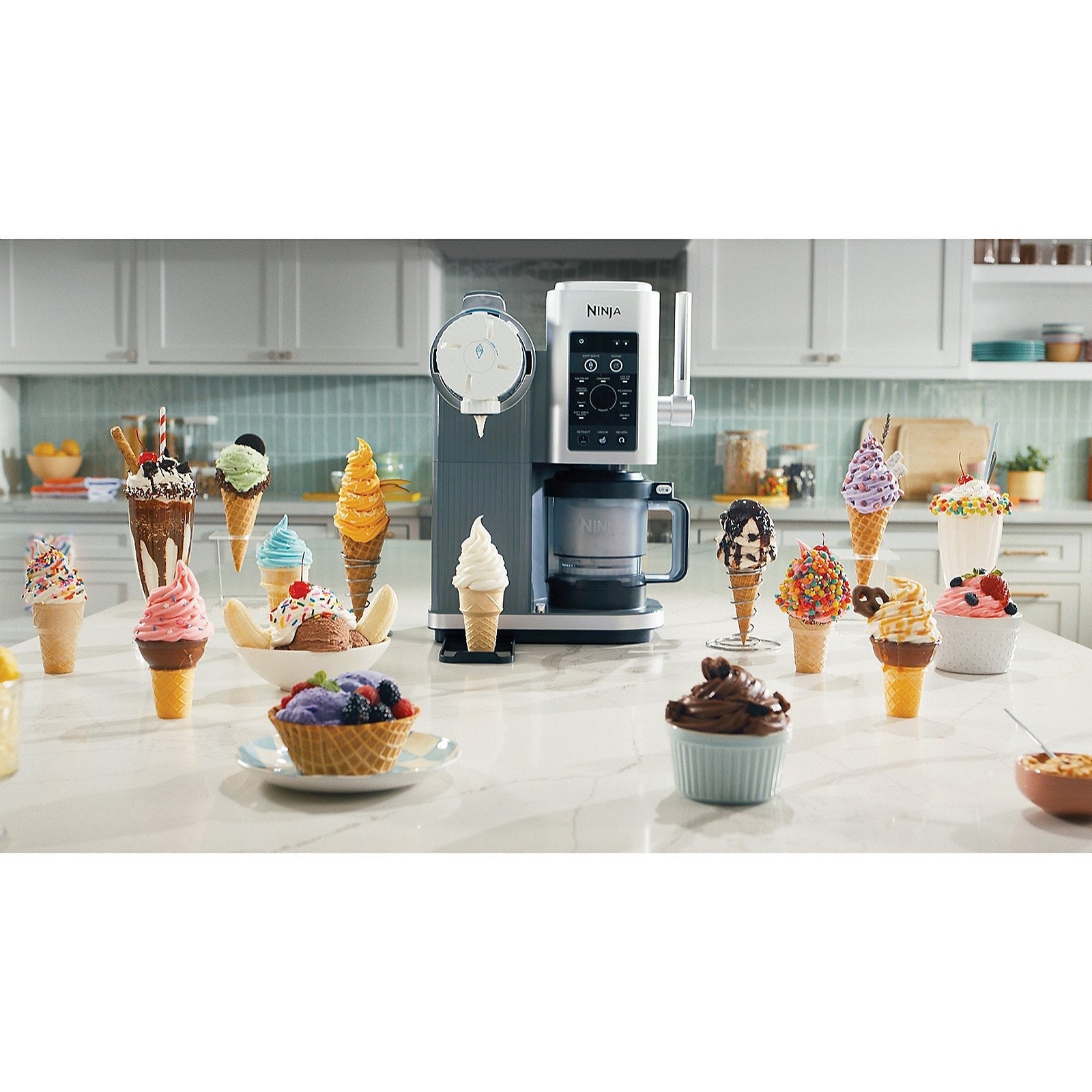 Ninja Swirl by CREAMi Soft Serve & Ice Cream Machine NC701UK